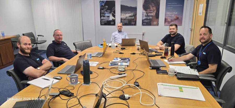 An in-house Keys Training course delivered in a client boardroom