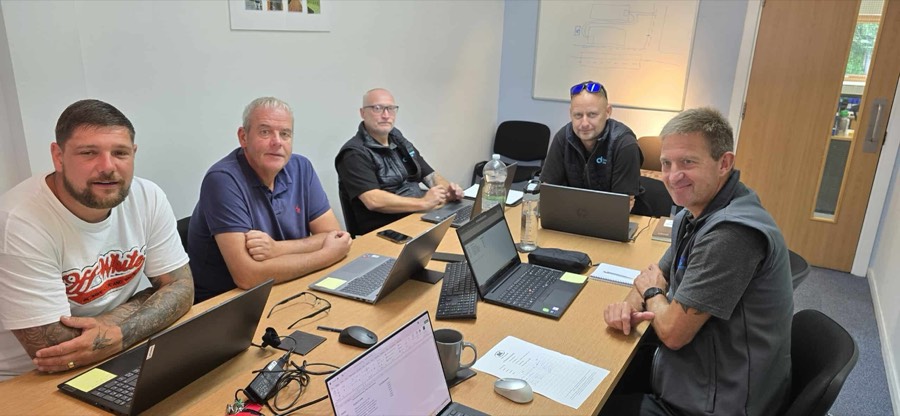 Onsite Microsoft Project training for a construction firm’s site and commercial teams